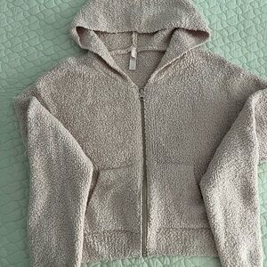 SKIMS Teddy Jacket in Light Pink